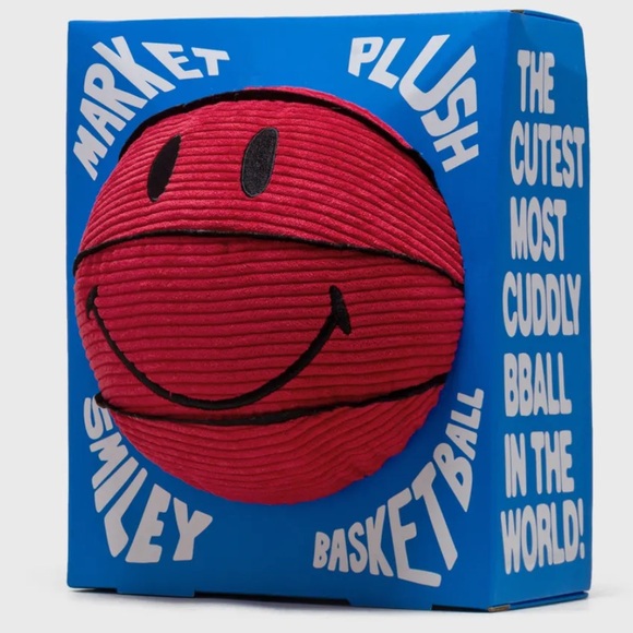 Market X Smiley Devil Plush Basketball - Picture 2 of 8
